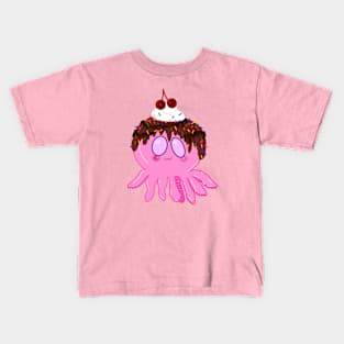 Ice Cream Octopus Kids T-Shirt